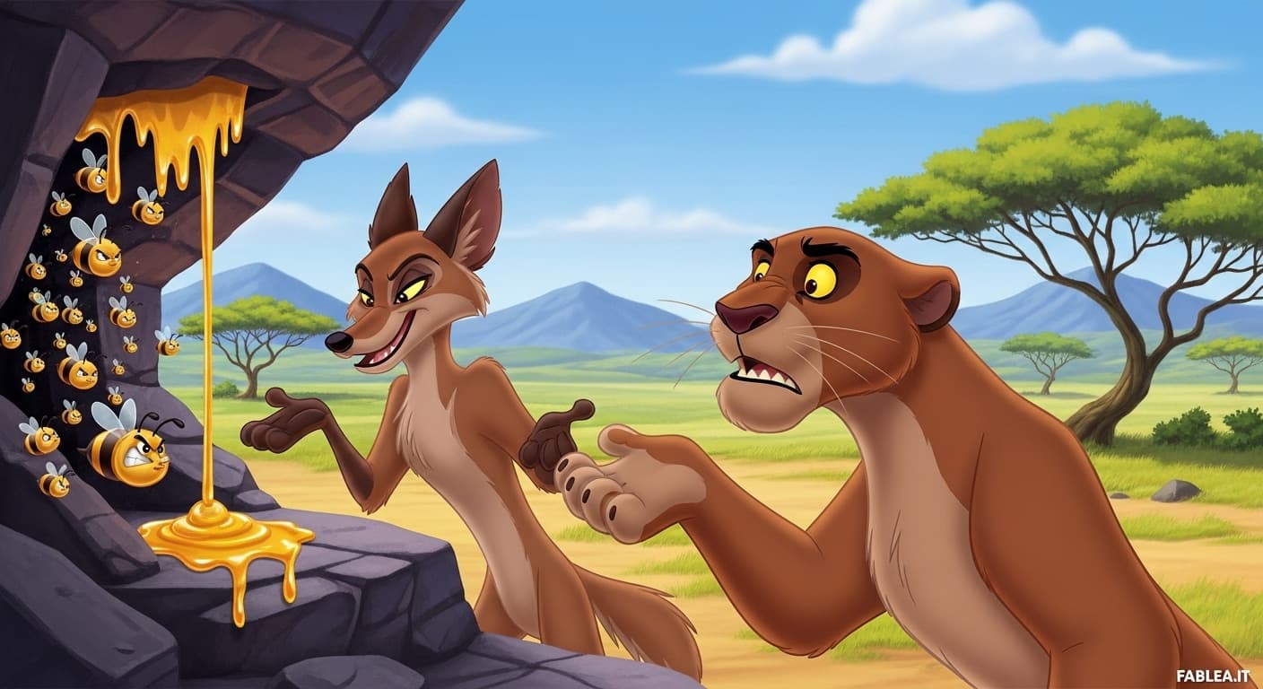 Lo Sciacallo, la Colomba e la Pantera