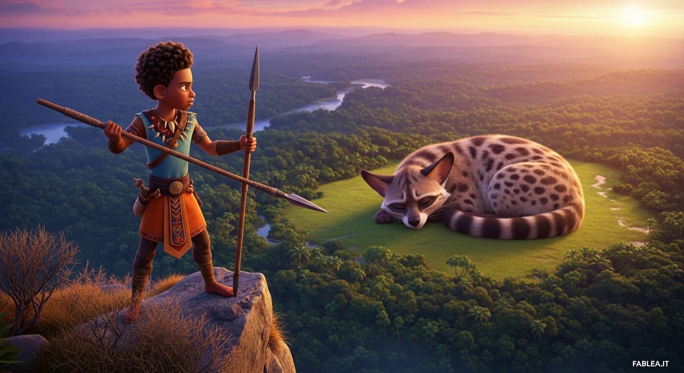 Mkaaah Jeechonee, il giovane cacciatore