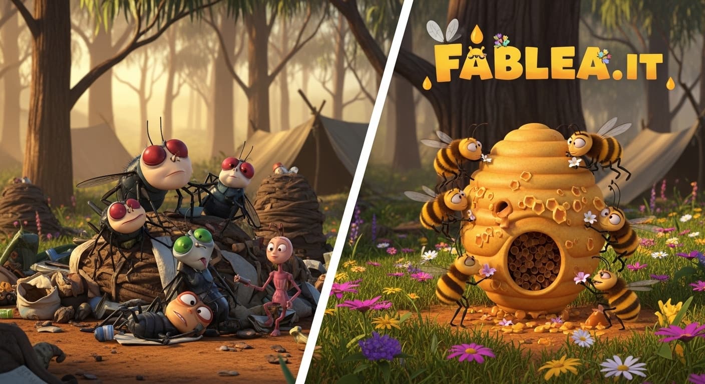 Bunnyyarl le Mosche e Wurrunnunnah le Api