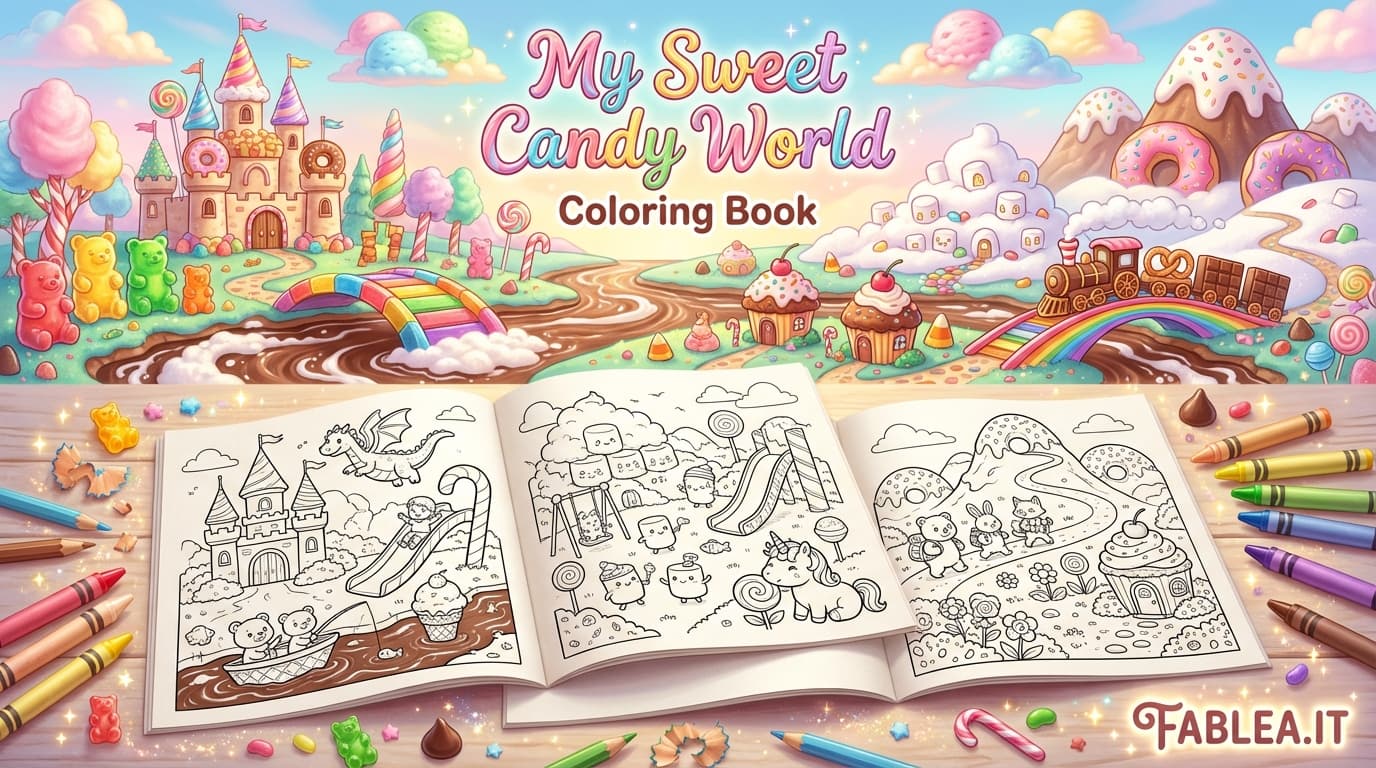Il Mio Dolce Mondo Zuccherato: Sogni nel Paese delle Caramelle